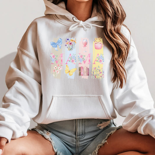 Brushstroke MAMA Hoodie