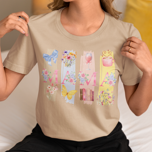 Brushstroke MAMA T-Shirt