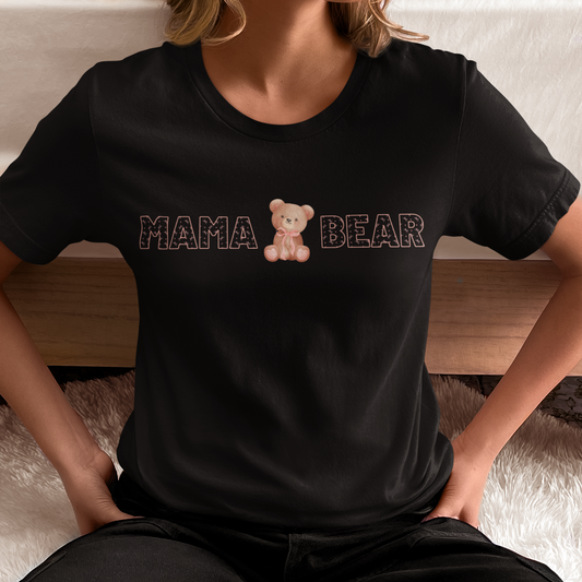 Mama Bear T-Shirt - Coquette